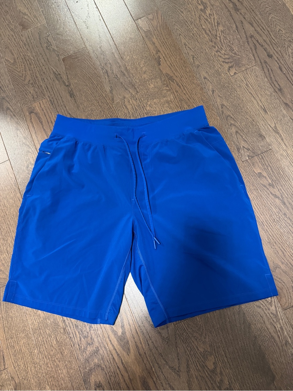 Men's Lululemon Performance Drawstring Shorts - Royal Blue size XL